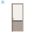 GO-A047 good quality door two panel modern main door wood designs